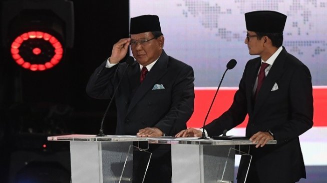 Prabowo dan Sandiaga Uno Dianggap Masa Lalu