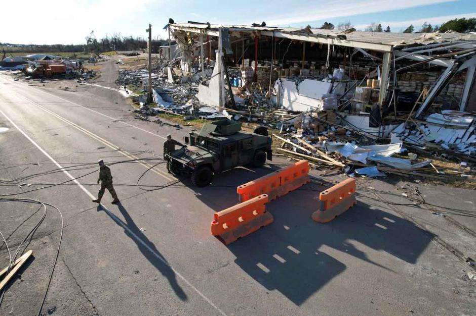 Mengerikan, Begini Dampak Bencana Tornado di Kentucky yang Menewaskan Lebih dari 70 Orang-5