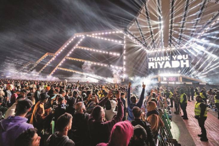 Dahsyatnya Pesta Musik 4 Hari di Arab Saudi, Berhenti Hanya saat Azan dan Salat