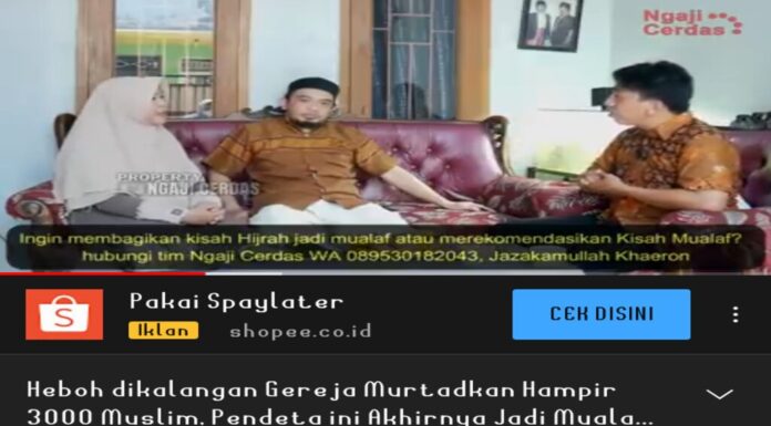 Murtadkan Hampir 3000 Muslim, Pendeta ini Akhirnya Jadi Mualaf! ini Kisahnya