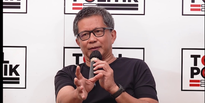 Megawati hingga Puan Absen Nikahan Adik Jokowi, Rocky Gerung: Ada Perceraian Politik di Tengah Perkawinan Politik