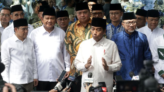 PDIP Tidak Mau Dibenturkan Karena Absen Silaturahmi Presiden Jokowi dengan  Parpol - TribunNews.com