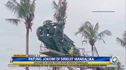 Mandalika Wariskan Utang, Patung Jokowi Disorot: Saking Semangatnya, Begitu Merugi Semua Pura-pura Budek