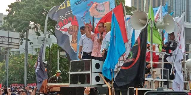Rizal Ramli: Gerakan Sejuta Buruh adalah Suara Amanat Penderitaan Rakyat!