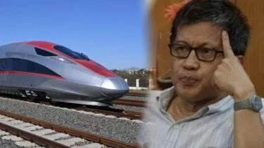 Polemik Proyek Kereta Cepat Memanas! Rocky Gerung: Buru-buru Pamer 'Prestasi'