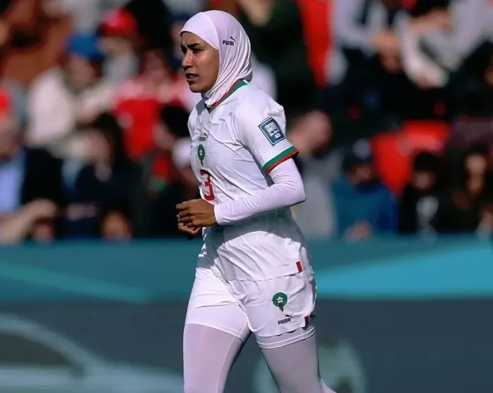 Pesepak Bola Hijaber Pertama di Piala Dunia Wanita, Ini Sosoknya