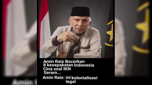 Amien Rais Shock hingga Marah Besar, 4 dari 8 Kesepakatan Jokowi ke China Itu Super Bahaya!