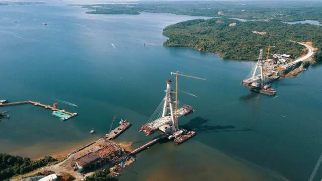 Nilainya 17 Triliun! Ternyata Proyek Jembatan Penghubung IKN di Kalimantan Timur Malah Mangkrak