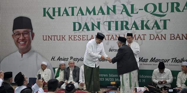 Hasil Tabayyun Ratusan Kiai Se-Jatim Dukung Anies, Ini 5 Rekomendasi Nama Cawapresnya
