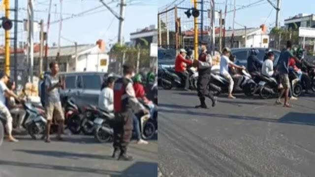 Viral Polisi Atur Lalu Lintas Cuma Buat Foto, Setelah Itu Pergi