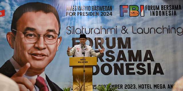 Hadapi Penguasa Ekonomi Boy Thohir Cs, Anies: Kita Didukung 2/3 Ekonomi Indonesia