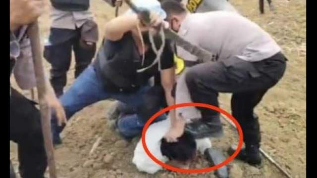 Heboh, Injak Kepala Petani saat Pengamanan Eksekusi Lahan Sawit, Polisi Sampaikan Permohonan Maaf