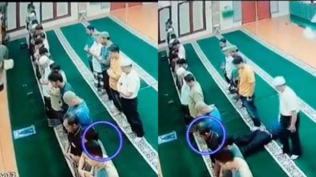 Tuai Pro Kontra, Pria Ini Dibiarkan Pingsan Saat Salat Jemaah