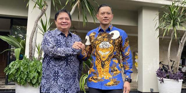 Golkar dan Demokrat Pisah dari Prabowo?, Usung Airlangga-AHY