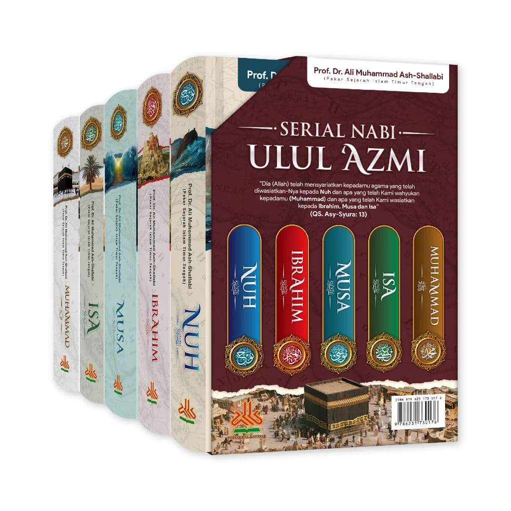 RESENSI BUKU : SERIAL NABI ULUL AZMI (5 JILID) + BOX EXCLUSIVE