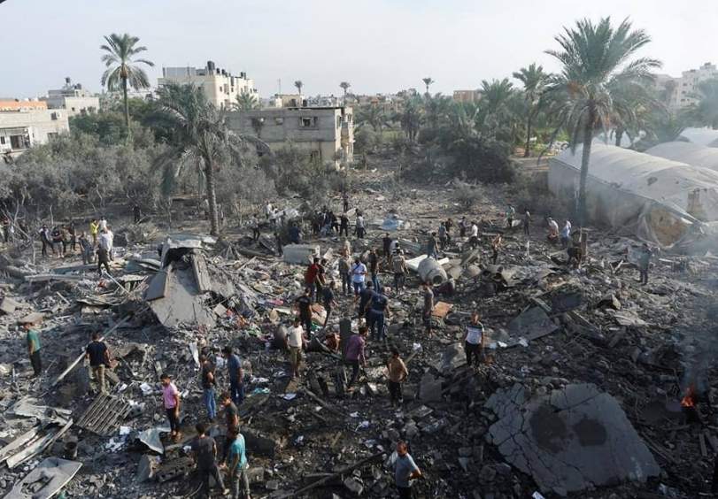 Kondisi Gaza SOS Dampak Agresi Israel Hari ke 10