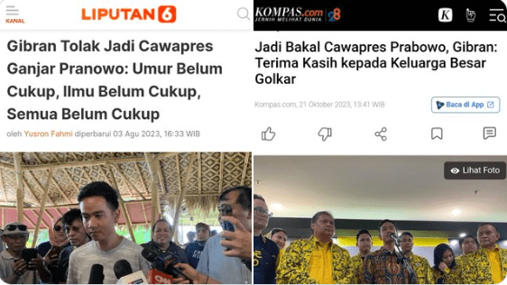Gaya Politik Ala Gibran Disorot, Dinilai Benar-benar Plek seperti Jokowi
