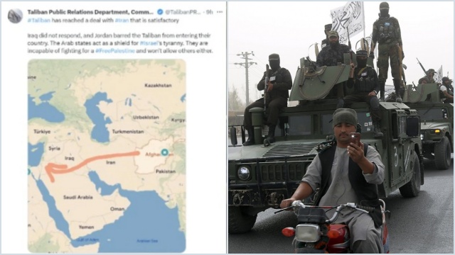 Taliban Minta Izin Melintas dari Tiga Negara Ini  Untuk Membantu Perjuangan Palestina