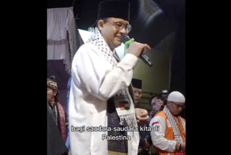 Sering Pimpin Doa untuk Perjuangan Palestina, Netizen: Hanya Pasangan AMIN yang Berani Begini