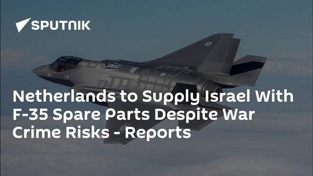 Belanda Jual Senjata ke Zionis Israel Untuk Serang Gaza