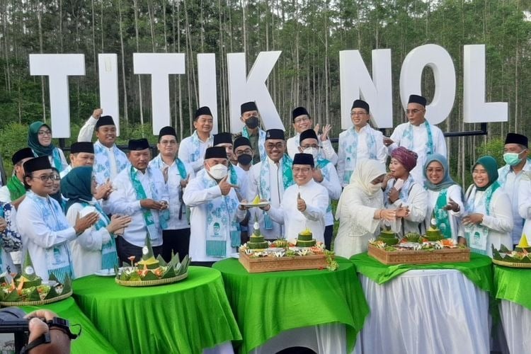 Cak Imin Pernah Tumpengan di IKN, Alasan PKB: Hanya Mengaji, Supaya Jin-nya Hilang