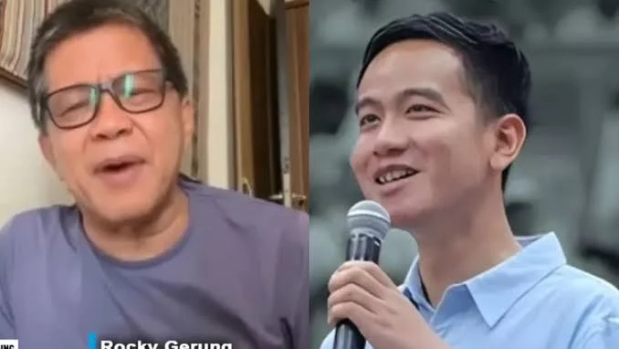 Soroti Cara Debat Gibran, Rocky Gerung: Pamer Istilah Tanpa Tau Isinya