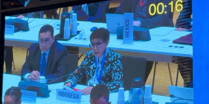 Menlu Retno di WHO: Israel Telah Mengubah Gaza Jadi seperti Neraka