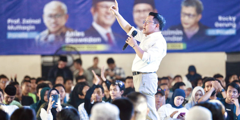 Cak Imin Urai SGIE Gibran: Ternyata Sego Goreng Iwak Endog