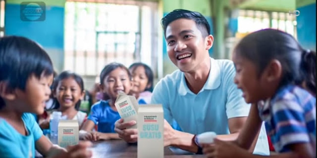 Iklan Susu Prabowo-Gibran di Televisi Terancam Pidana Pemilu