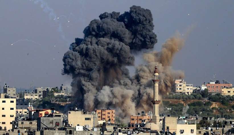 Kembali Bantai Palestina, Israel Hantam Sekolah di Gaza: 14 Orang Tewas