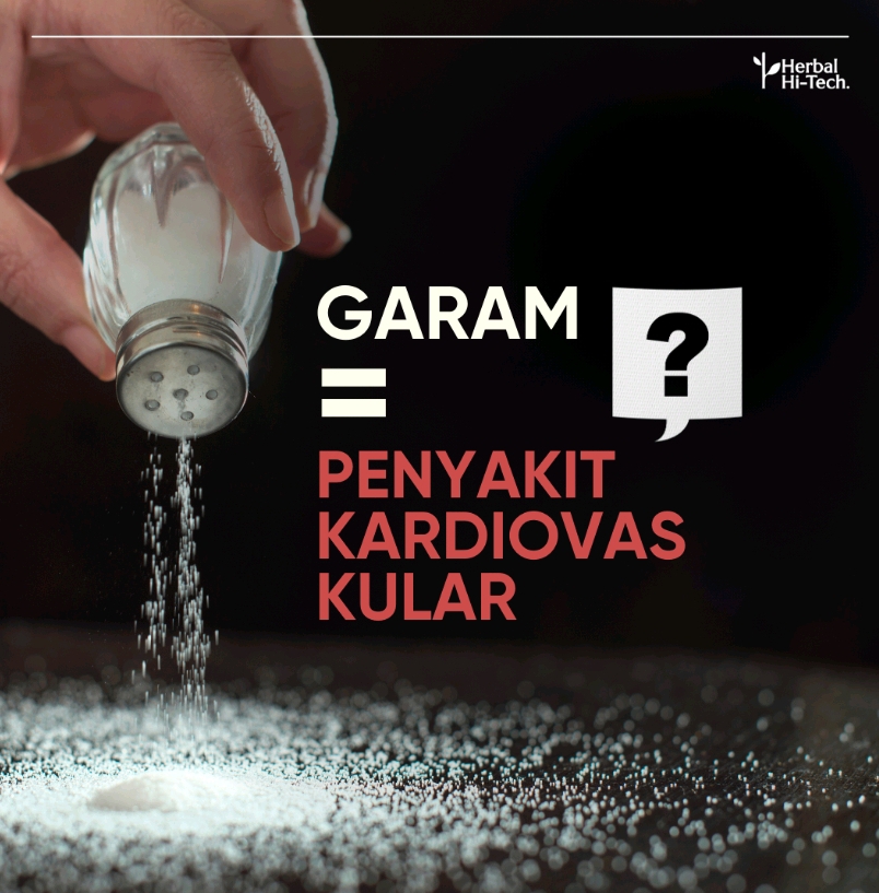 HATI-HATI! KONSUMSI GARAM BERLEBIHAN BISA PICU PENYAKIT KARDIOVASKULAR