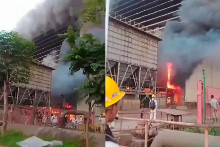 Tungku smelter nikel milik PT Indonesia Tsingshan Stainless Steel (ITSS) di kawasan Indonesia Morowali Industrial Park (IMIP) meledak, Minggu pagi (24/12). Korban tewas mencapai 12 orang. (ist)
