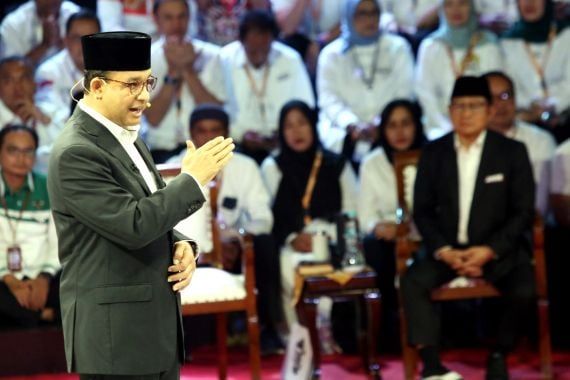 Gibran Disindir Anies dalam Debat: Ada 1 Milenial Bisa Nyawapres, tapi Ribuan Milenial Lain Dibungkam