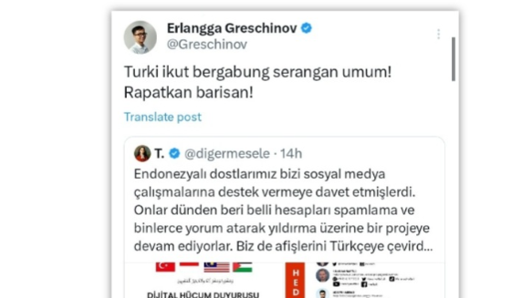 Makin Ramai! Turki Gabung Jadi Anggota Julid Fi Sabilillah Lawan Zionis di Medsos