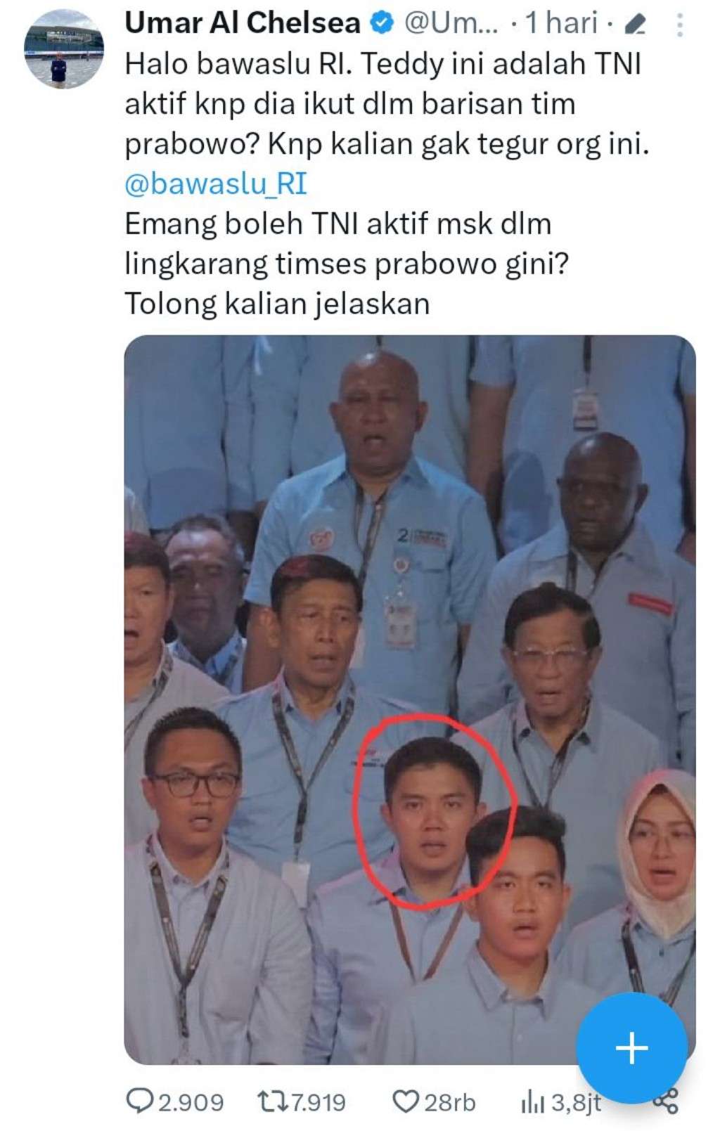 Ajudan Prabowo Dinilai Langgar Netralitas ASN, PKS: Menteri yang Jadi Capres Harusnya Mundur