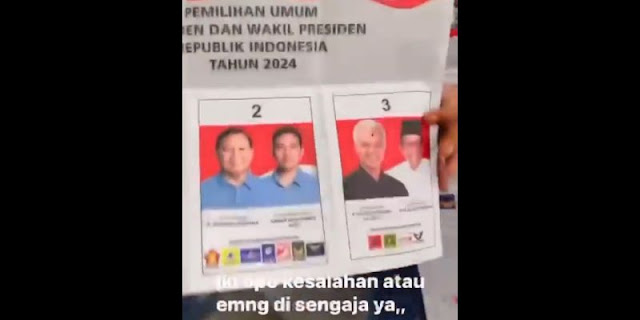 Viral Beredar Video Surat Suara Sudah Tercoblos, Begini Tanggapan Bawaslu