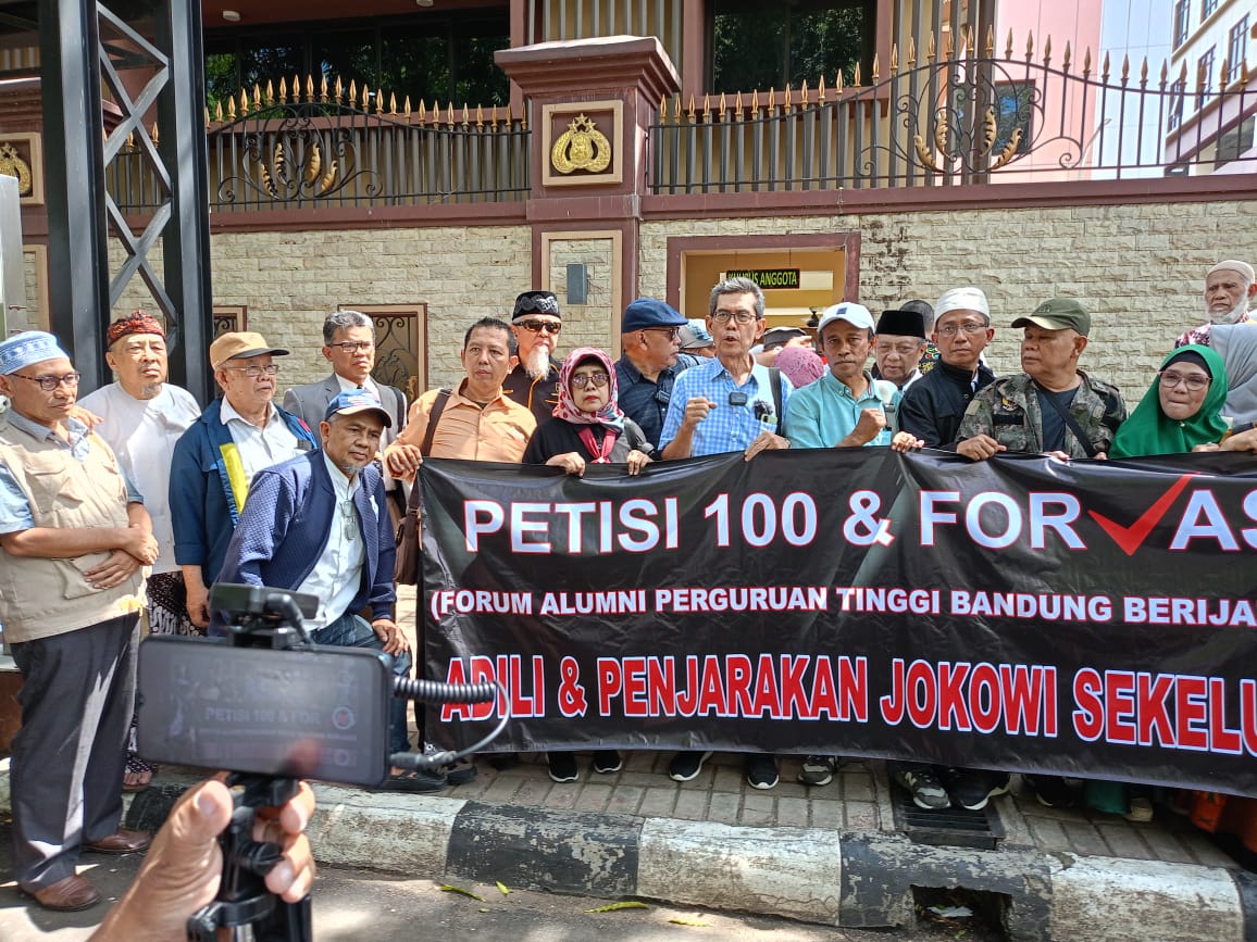 PELAPORAN TINDAK PIDANA NEPOTISME OLEH JOKO WIDODO, IRIANA, ANWAR USMAN DAN GIBRAN KEPADA BARESKRIM POLRI