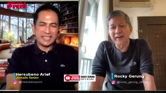 Jokowi Kepanasan! Rocky Gerung Beberkan Strateginya