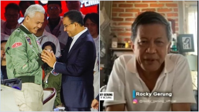 Ada 'Sesuatu' di Debat Capres, Rocky Gerung: Aliansi Rahasia Anies-Ganjar Terbongkar!