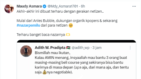 Viral #NazarPemilu Para Pendukung AMIN Jika Menang Pilpres