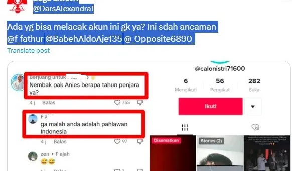 Pendukung AMIN Kaget, Ada yang Tanya Kalau Nembak Anies Berapa Tahun Penjara