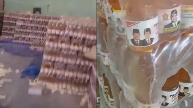 Viral Video Minyak Goreng Berlabel Prabowo-Gibran, Kalau Asli, Shamsi Ali: Malu-maluin!