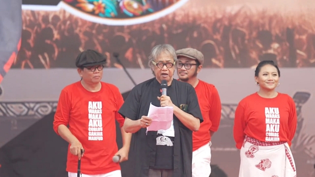 Butet Kertadjasa: Satu satu Aku Sayang Ibu... Jutaan Jokower Ditipu Penampilan Lugu
