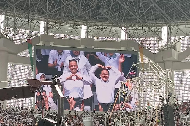 Bantah Lautan Manusia di JIS Bayaran, Sahroni: Sorry, ye!