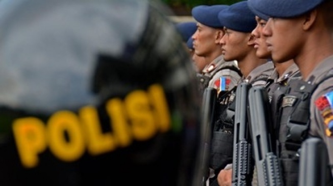 Walau Massa Kampanye Akbar AMIN di JIS Jauh Lebih Besar, Polisi Jaga Kampanye Prabowo-Gibran Di GBK Lebih Banyak