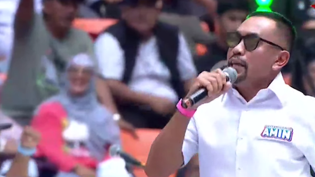 Bantah Massa AMIN di JIS Bayaran, Sahroni: Sorry yee