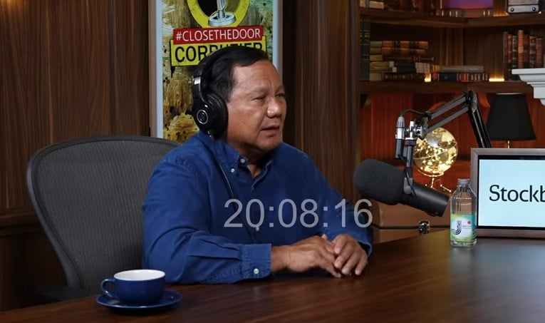 Prabowo Tampil di Close The Door H-1, Warganet: Nongol di Hari Tenang