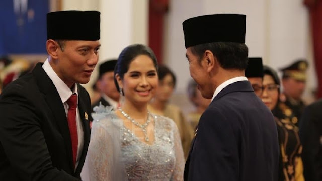 Jokowi Tunjuk AHY Jadi Menteri ATR, Aktivis: Bagi-bagi Jabatan