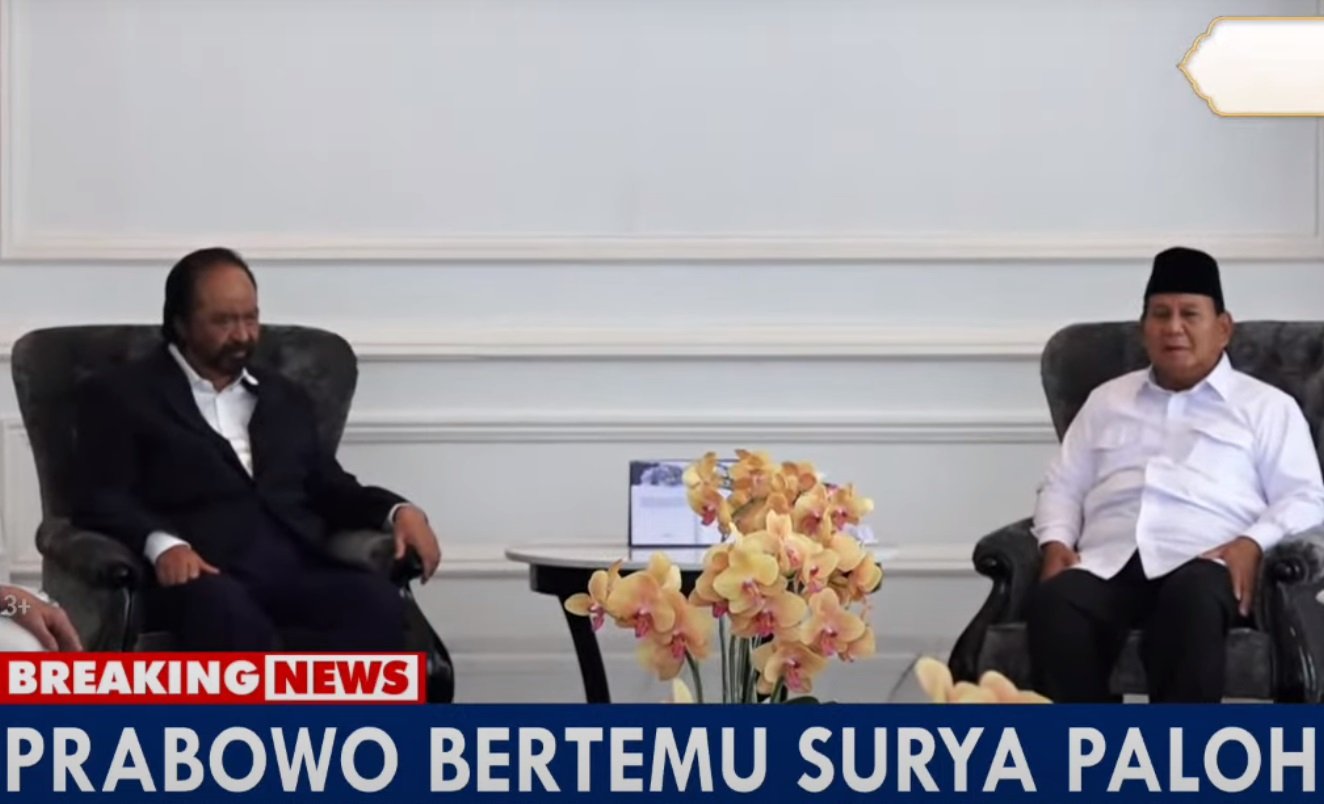 Tanggapi Pertemuan Prabowo dan Surya Paloh, Anies:  Apapun Masih Spekulatif