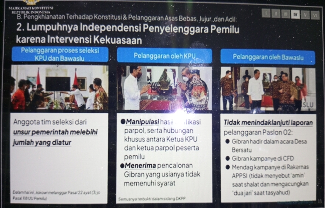 Tim Hukum AMIN Beberkan Bukti Ketidaknetralan Jokowi dalam Pemilu 2024